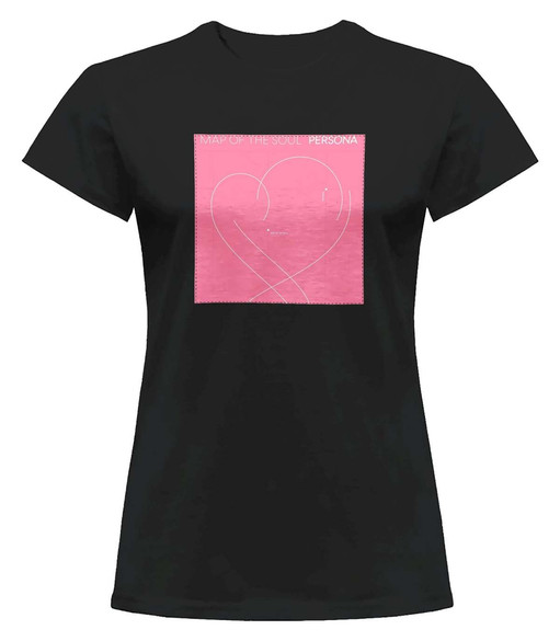 Bluzka damska z naszywką BTS Map of the Soul