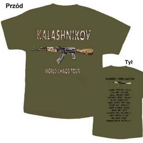 Koszulka "KAŁASZNIKOW" (khaki)