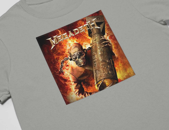 Koszulka z naszywką Megadeth Arsenal