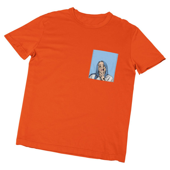 Koszulka z kieszonką BILLIE EILISH 01