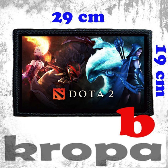 Naszywka duża na ubranie DOTA 2
