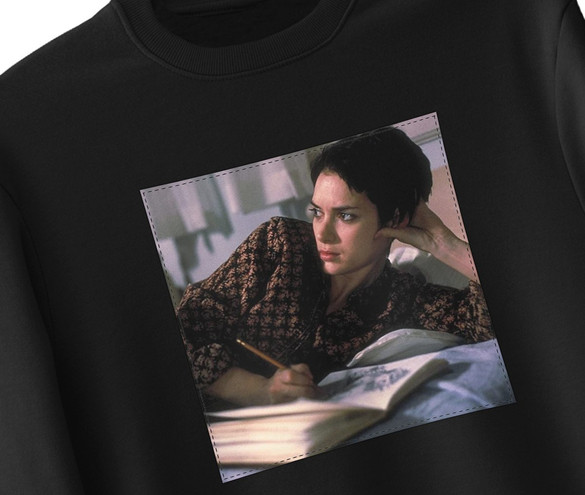 Bluza z naszywką Girl, Suzanne