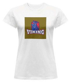 Bluzka damska z naszywką VIKING