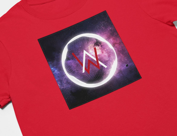 Koszulka z naszywką Alan Walker  logo