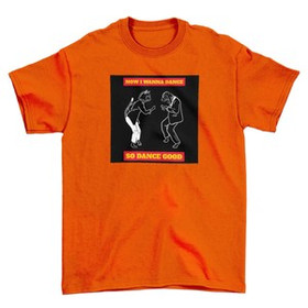 Koszulka z naszywką Now I Wanna Dance...