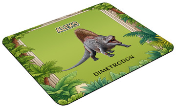 Podkładka Dinozaury Dimetrodon personalizowane imieniem 60x40cm