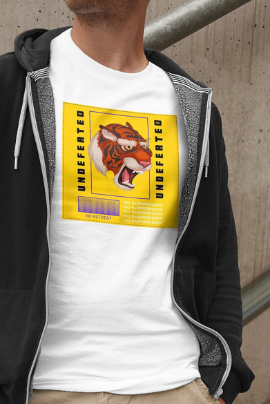 Koszulka z naszywką Tiger