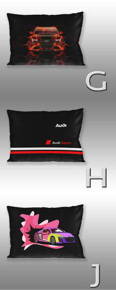 AUDI Zestaw poduszka kubek WZORY+GRATIS