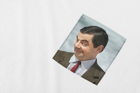 Koszulka z kieszonką JAŚ FASOLA MR BEAN