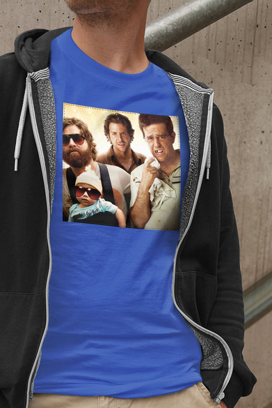 Koszulka z naszywką Kac Vegas squad 02