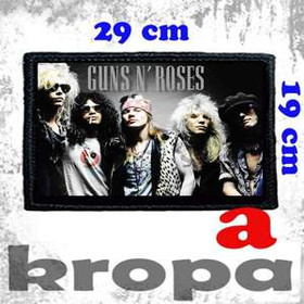Naszywka duża na ubranie Guns N’ Roses