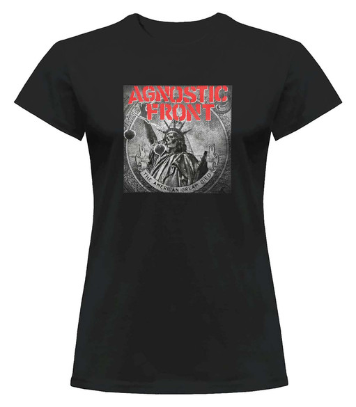 Bluzka damska z naszywką Agnostic Front  02