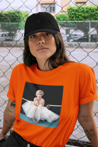 Koszulka z naszywką Marilyn Monroe 01