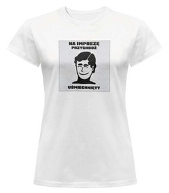 Bluzka damska z naszywką PRL- Impreza