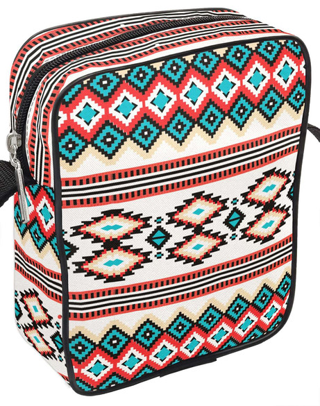 Torba Listonoszka Wzory azteckie 02 Dodaj Napis!