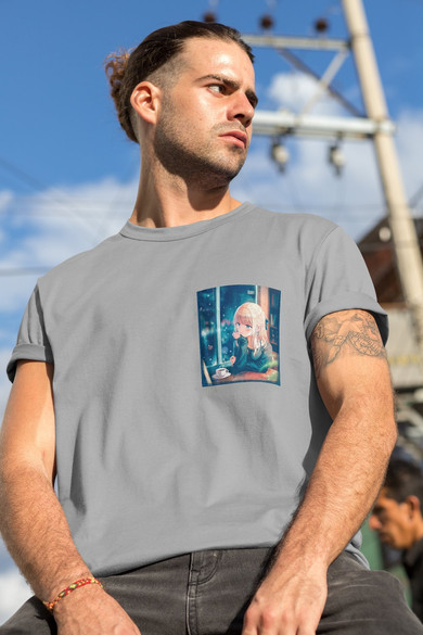 Koszulka z kieszonką ANIME 02