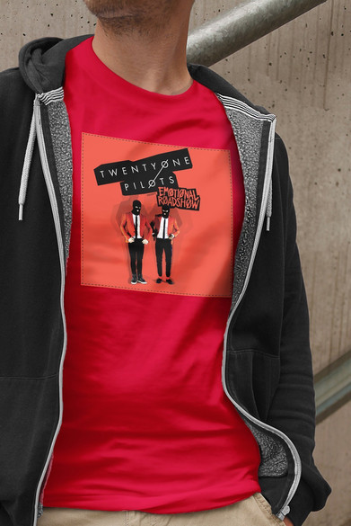 Koszulka z naszywką Twenty One Pilots 04