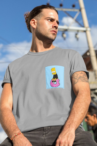 Koszulka z kieszonką BART SIMPSON