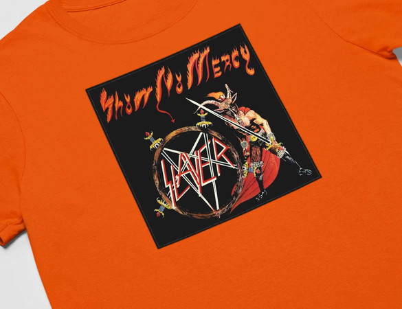 Koszulka z naszywką Slayer Show no mercy