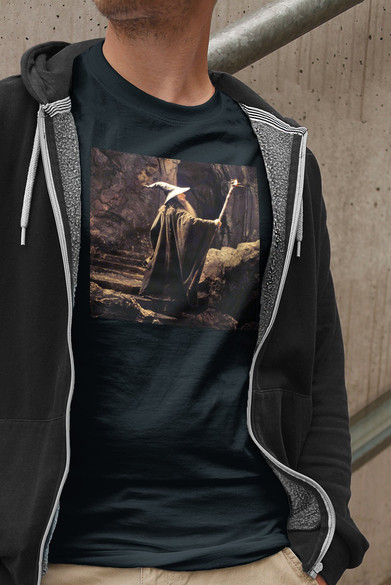 Koszulka z naszywką Gandalf 01