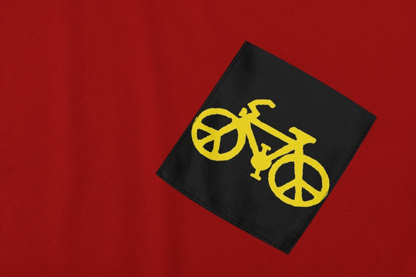 Koszulka z kieszonką  Rower PEACE