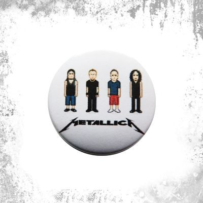 Przypinka METALLICA BAND