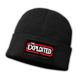 Czapka zimowa z naszywką THE EXPLOITED