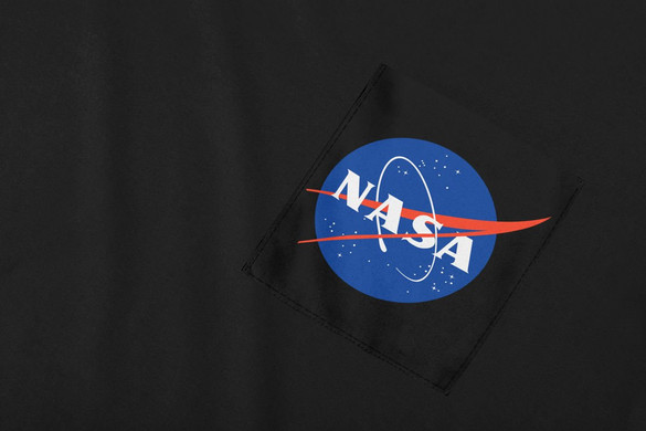 Koszulka z kieszonką NASA