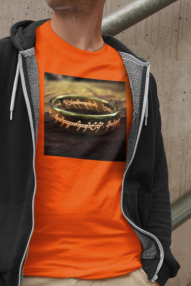 Koszulka z naszywką Lord of the Rings –Ring