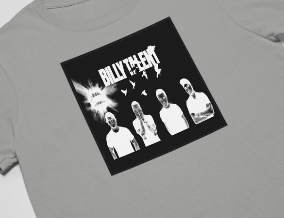 Koszulka z naszywką Billy Talent band