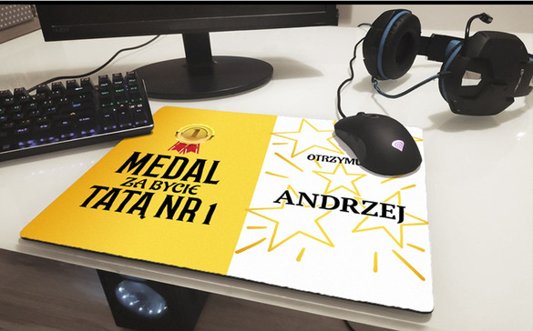 Podkładka na Dzień Taty MEDAL ZA BYCIE TATĄ