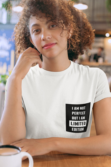 	Koszulka z kieszonką I'M NOT PERFECT BUT
