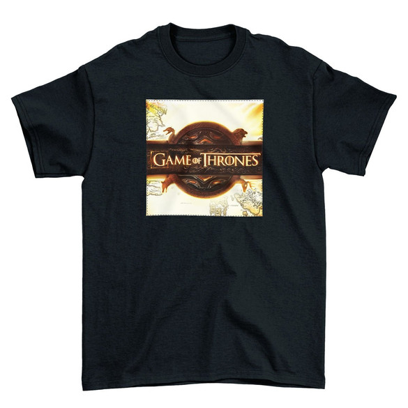 Koszulka z naszywką Game of Thrones logo