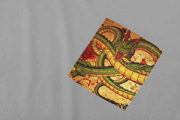 Koszulka z kieszonką DRAGON BALL SHENRON