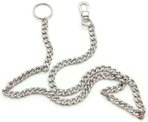 Łańcuch do spodni Ładny MODNY Srebrny 11