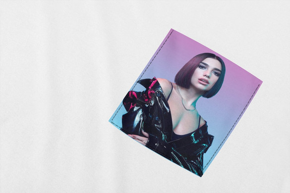 Koszulka z kieszonką DUA LIPA