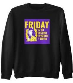 Bluza z naszywką Friday – woman