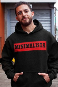 Bluza z naszywką MINIMALISTA