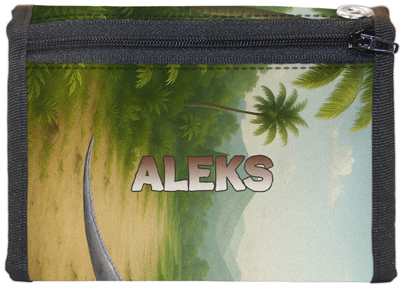 Portfel Dinozaury Dimetrodon personalizowane imieniem