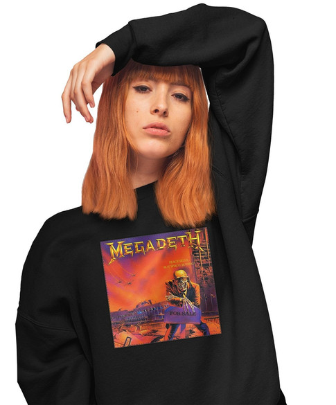 Bluza z naszywką Megadeth Peace sells