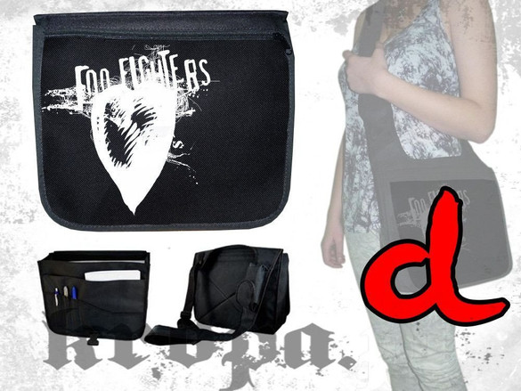 Torba szkolna na ramię FOO FIGHTERS