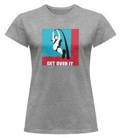Bluzka damska z naszywką Get over it