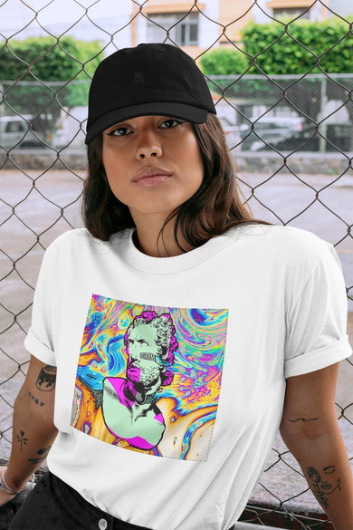 Koszulka z naszywką Psychodelic 04