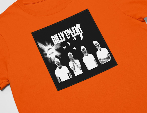 Koszulka z naszywką Billy Talent band