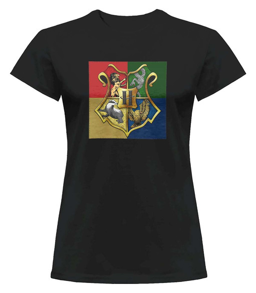 Bluzka damska z naszywką Harry Potter logo 