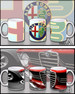 Zestaw ALFA ROMEO poduszka+kubek+GRATIS!  WZORY