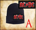 Czapka zimowa z naszywką  AC/DC