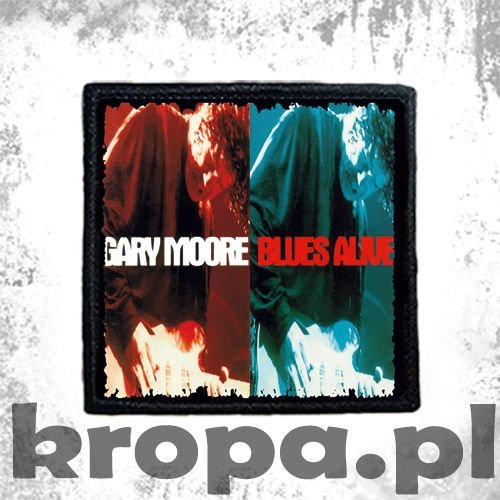 Naszywka GARY MOORE - BLUES ALIVE