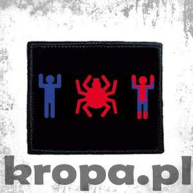 Naszywka MAN + SPIDER = SPIDERMAN 02
