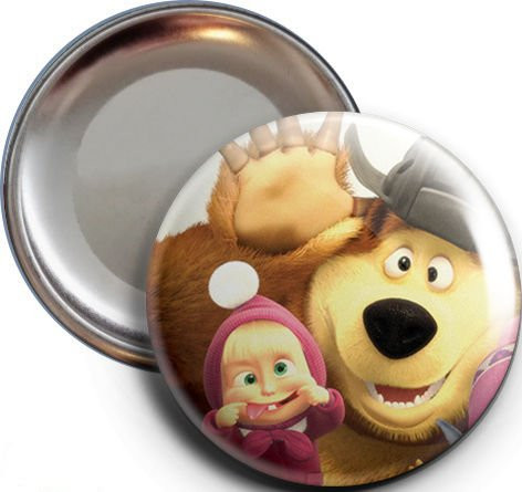 Zestaw MASZA I NIEDŹWIEDŹ poduszka+kubek +GRATIS!